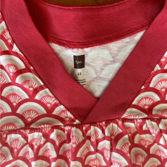 Tea Collection Trapeze dress bundle of two dresses one legging size 12 - Picture 5 of 7